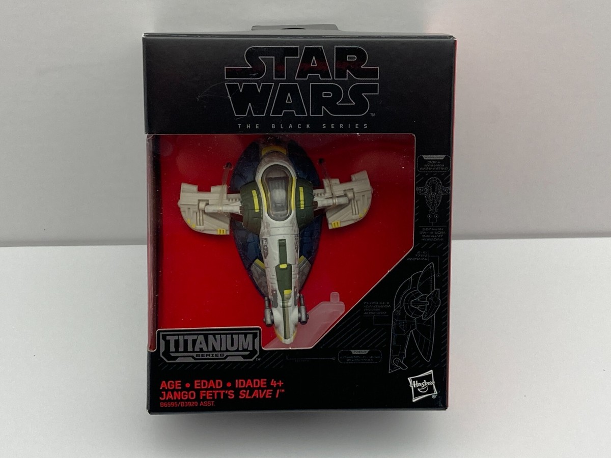 Star Wars Black Titanium Series Boba Fetts Slave 1 I #10 Die