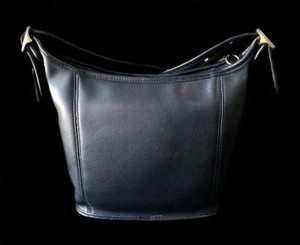 vintage black coach crossbody