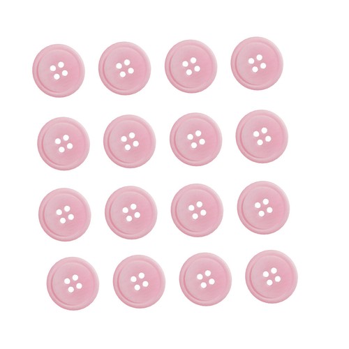 25mm Round Coat Buttons 4 Hole Resin Flat Back Button Choice of size & Colors - Picture 71 of 116