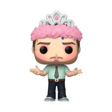 Funko POP! Parks and Recreation: Andy as Princess Rainbow Sparkle + Protector
