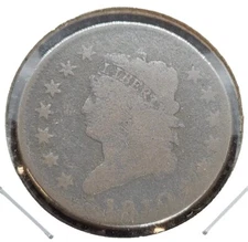 1810 Classic Head Large Cent | ABOUT GOOD