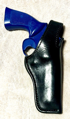 L & A LEATHER HOLSTER - RH 4'' S & W L FRAME 586, 686, COLT KING COBRA & PYTHON