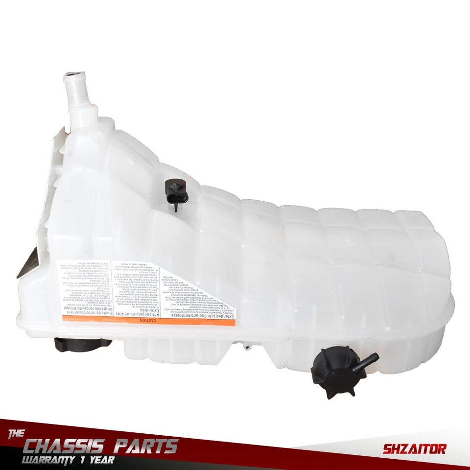 Coolant Overflow Reservoir Tank w/Cap & Sensor For Kenworth T660 T800 2008-2015 - Image 3 of 4