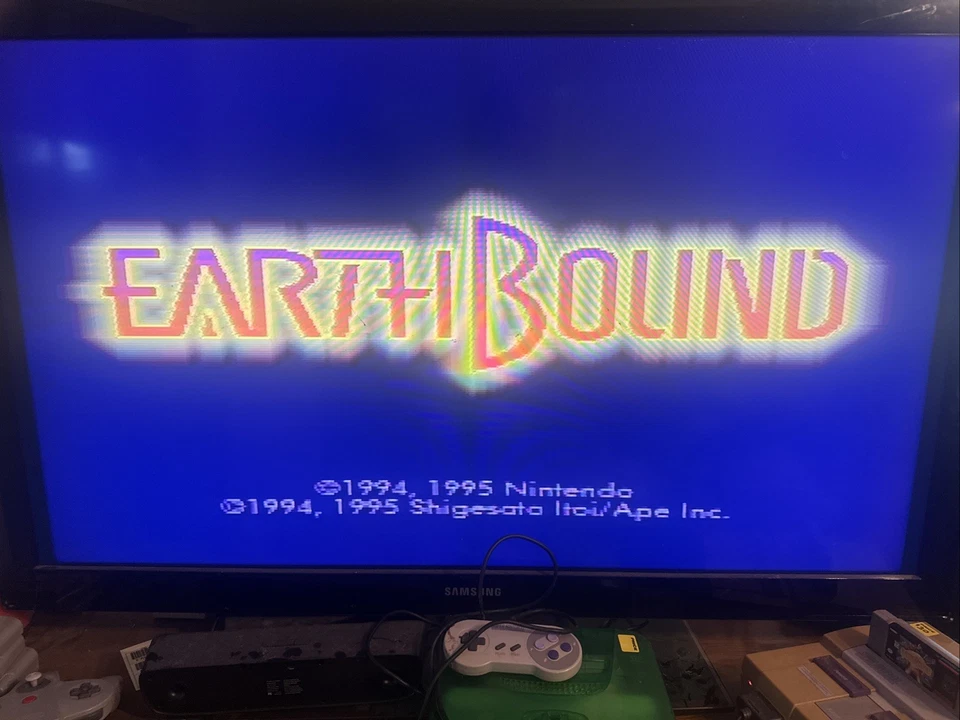 EARTHBOUND (Super Nintendo SNES 1995) Rare Authentic - Clean - Tested - Great - Image 3 of 4