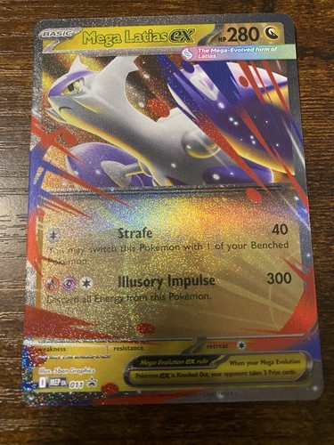 Mega Latias ex 011 Holo Promo ME: Mega Evolution Promo Pokemon Near Mint