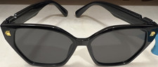 Dior Cat Eye Sunglasses Black Plastic Frame G...