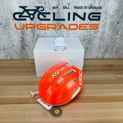 New! POC Ventral Tempus MIPS Flourescent Orange AVIP Medium 54-59 Cycling Helmet