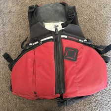 Stohlquist Type I Buoyancy 69 Life Jacket Adult Women's Small/Medium Red