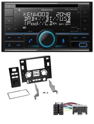 Kenwood CD 2DIN DAB USB MP3 Bluetooth Autoradio für Land Rover Defender 2010-201