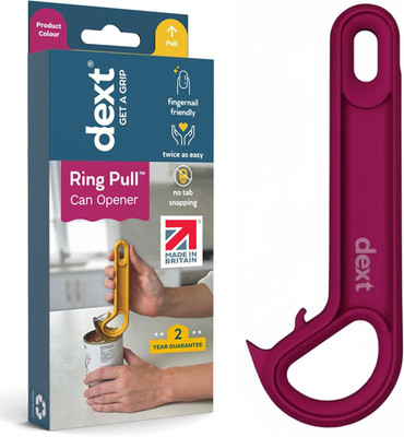 Dext - Ring Pull Can Opener, Pop Can Opener for Seniors, Arthritis, and Parkinso