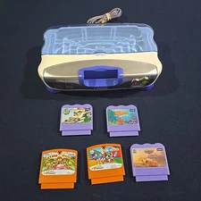 Vtech V.Smile V-Motion Learning Console with 5 Games No Power Cord Or Controller