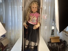 Artist doll Susan Lippl, vinyl doll, 88 cm. Dirty