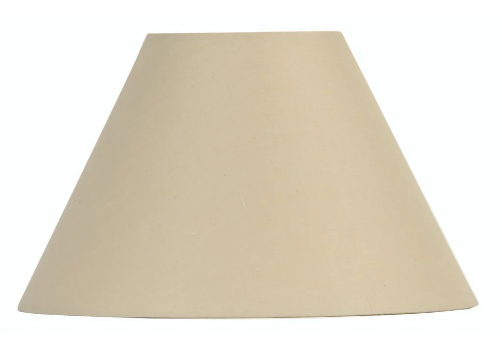 Lampshade Coton 12"" Coolie Premium Linen 300mm Oaks Lighting L501/12 CO