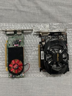 PNY GeForce GTX 650 2GB DVI Mini-HDMI VCGGTX650XPB + AMD 7121A00400G Video Cards