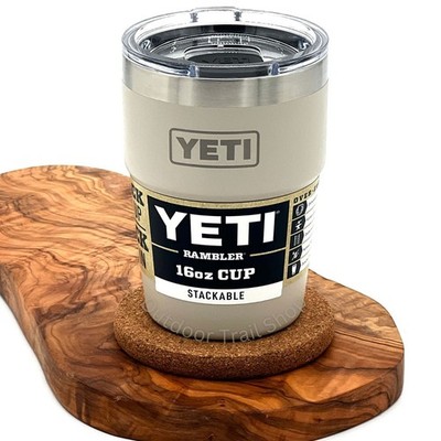 YETI Rambler 16 oz Stackable Cup Cape Taupe Hard to Find Color