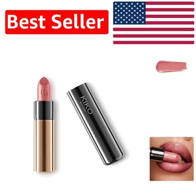 Kiko Milano Gossamer Emotion Creamy Lipstick - 102 Pink Sand, Luminous Finish