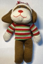 Dan Dee Collector  s Choice Christmas Puppy Dog Plush VINTAGE MINT VERY NICE   