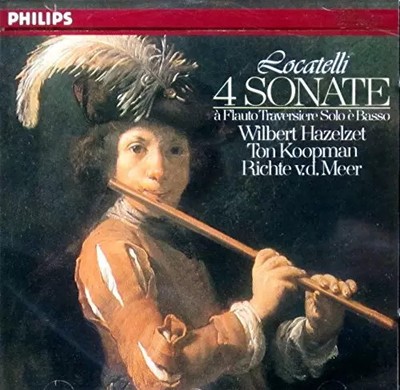 Locatelli: Flötensonaten, Hazelzet/Koopman