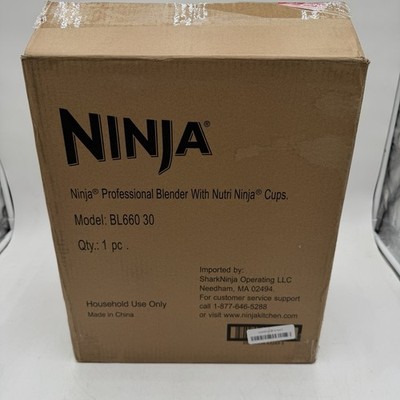 Ninja BL660 30 Speed Blender with Cups and Lids