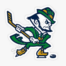 Notre Dame Fighting Irish Hockey Weather Resistant Sticker/Decal 21