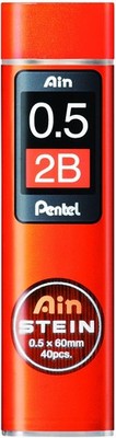 Pentel Druckbleistift Feinmine AIN STEIN C275 Härtegrad: 2B 40 Stifte