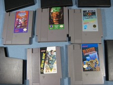 Rare Vintage Nes. Nintendo Game lot of 5 with Sleeves