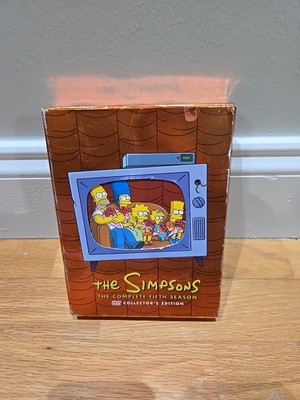 The Simpsons: The Complete Fifth Season ~ 4 DVDs Set Collector's Edition.