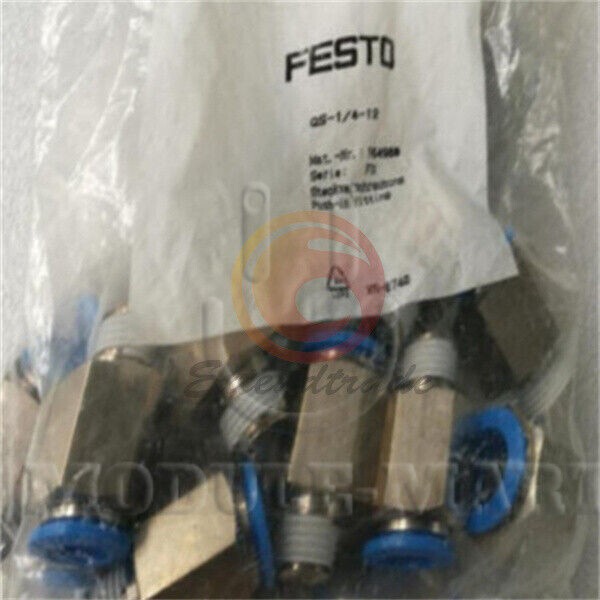 NEW Festo QS-1/4-12 164980 connector 10pcs/bag