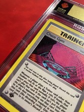 Pokemon Chaos Gym 102/132 1st Edition Gym Challenge 2000 RGS 3 slab fur regrade? on eBay