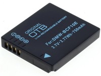Original Otb Akku FüR Panasonic DMW-BCF10 / DMW-BCF10E / 3,7V 750Mah