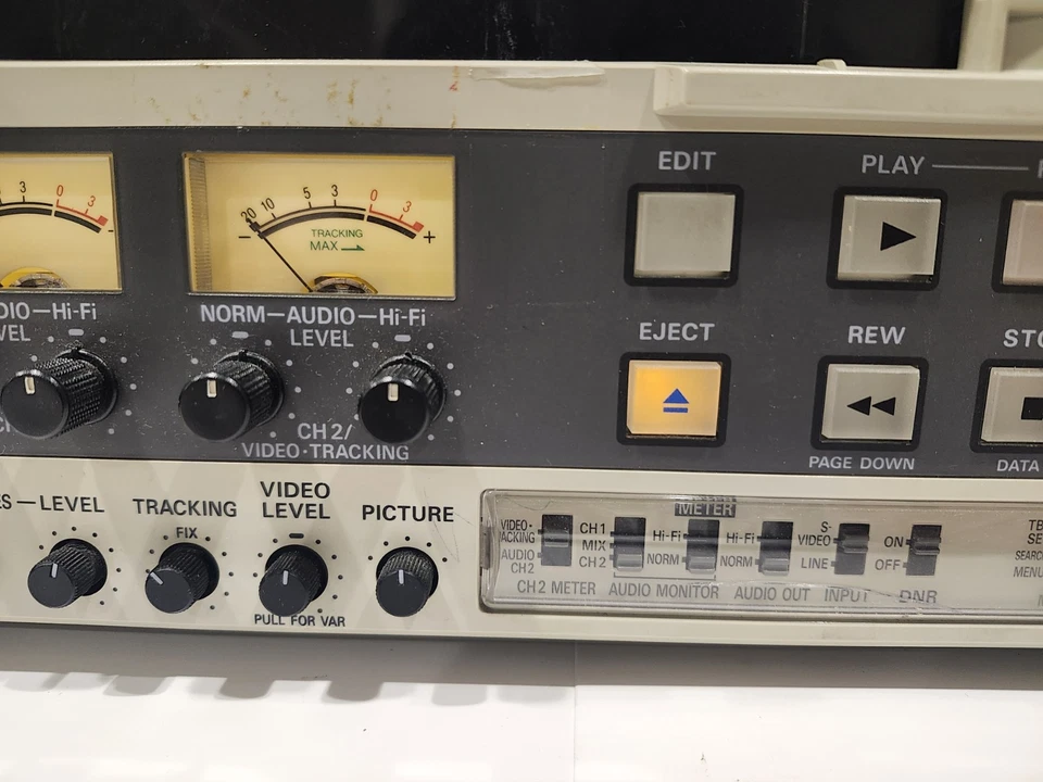 Panasonic AG-DS550P Video Cassette Editing Recorder SVHS HiFi TESTED - Image 3 of 4