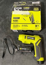 RYOBI USB LITHIUM SCREWDRIVER COMPLETE KIT WI...