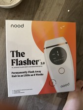 Nood The Flasher 2.0 IPL Laser Hair Removal Handset BRAND NEW SEALED  white 