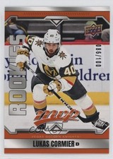 2024-25 Upper Deck MVP Rookie SP Orange 86/100 Lukas Cormier #238 Rookie RC