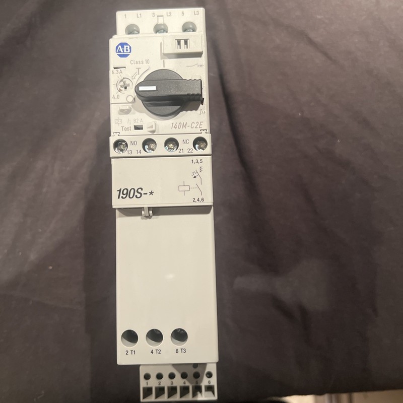 Allen Bradley 190S-CNEJ2-CC16C Ser B Soft Starter.                         4D-13
