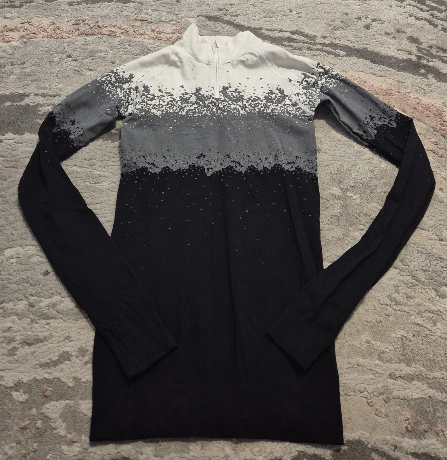Sweaty Betty Base Layer Top Womens Half Zip Long Sleeve XS