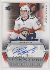 2019-20 Upper Deck Signature Sensations Mark Pysyk #SS-MP Auto vs0