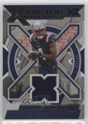 2022 Panini XR X-Factor Materials 62/75 Pierre Strong Jr #XFM-PSJ Rookie RC i6j