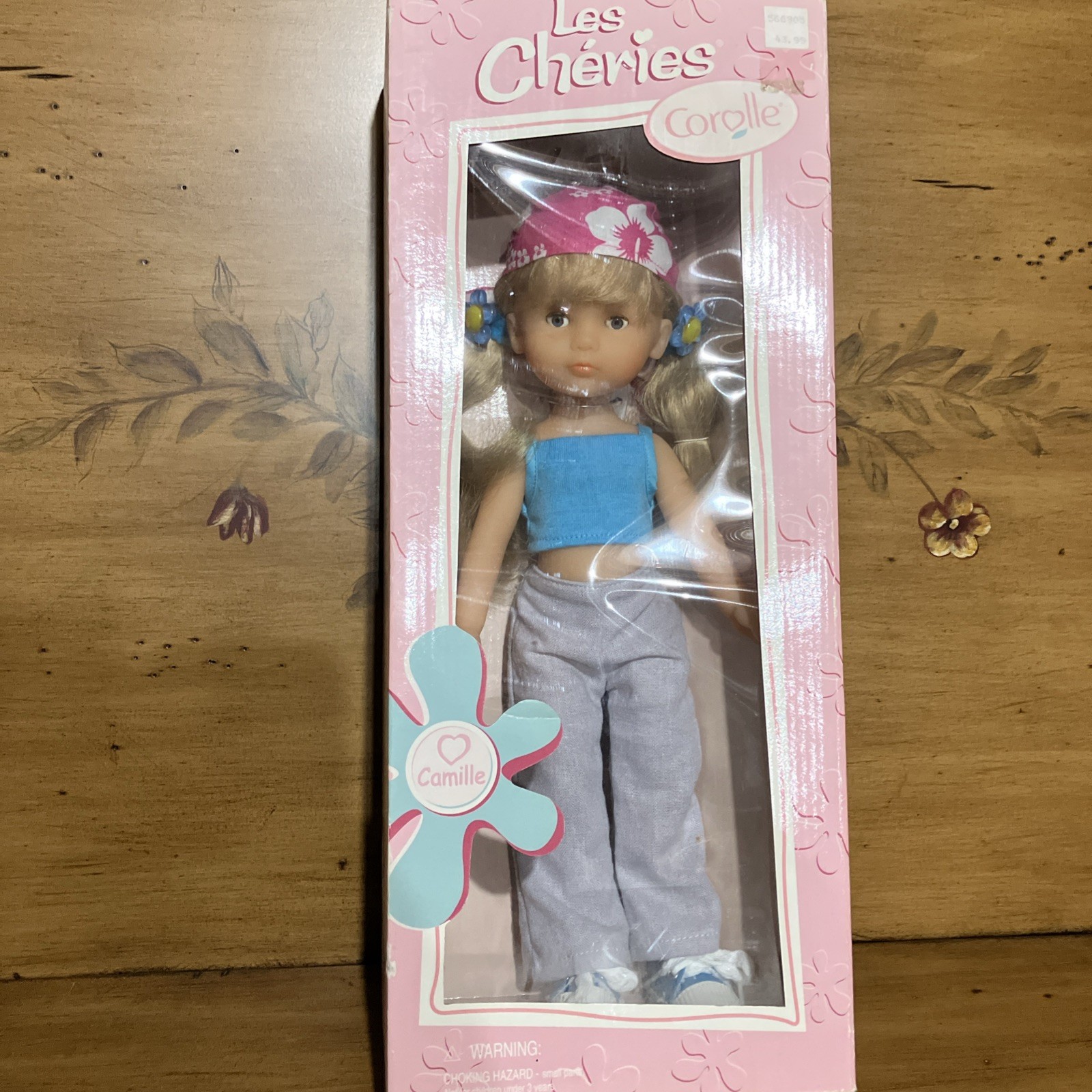 Les Cheries Corolle 13&rdquo; Camille Bandana Doll NEW IN BOX