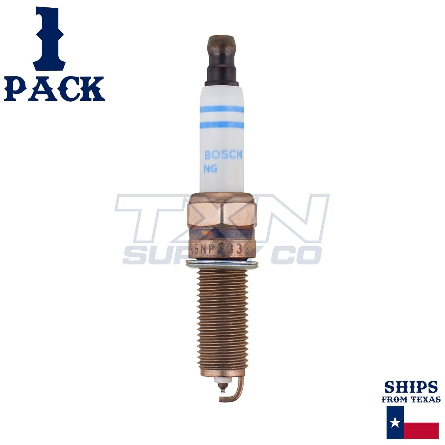 1 Pack Bosch 8132 YR6NPP332 Double Platinum Spark Plug