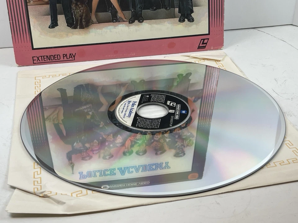 Police Academy Laserdisc Steve Guttenberg Kim Cattrall Comedy Good Condition! - Image 3 of 4