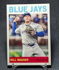 Will Wagner Rookie RC 2025 Topps Archives Baseball Card #75 Toronto Blue Jays