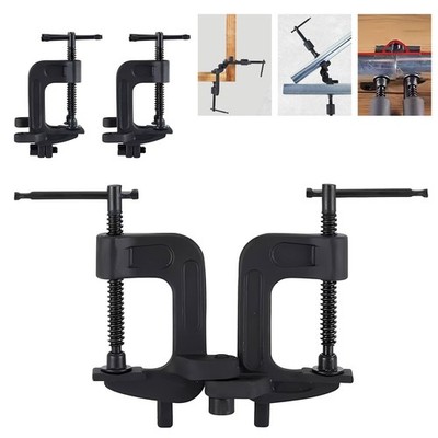 2-in-1 Adjustable Angle Clamp, 0-180° Heavy Duty Clamp Set, Detaches into Two...