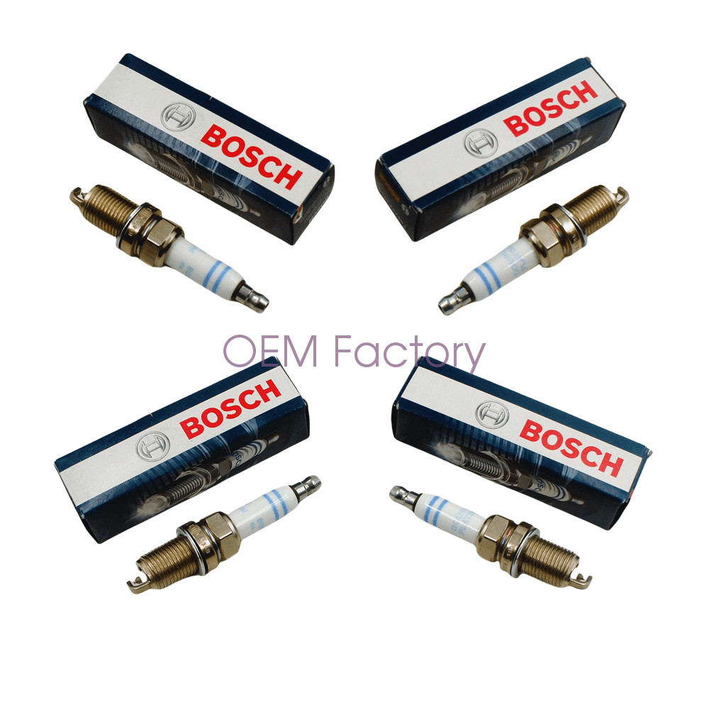 06H905601A OEM BOSCH Double Platinum Spark Plugs for VW Golf GTI 2.0 2006-2013