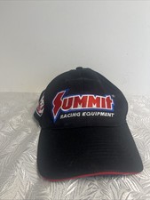 SUMMIT RACING EQUIPMENT 40 YEARS HAT BASEBALL CAP by TEMA ADJ STICKY BACK CLOSUR