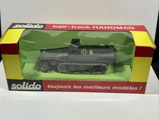 Solido #241 Half Track Hanomag Diecast