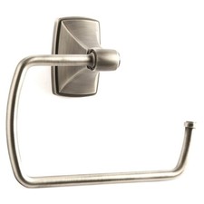 Amerock Clarendon Antique Silver Wall Mounted Bath Towel Ring BH26501-AS