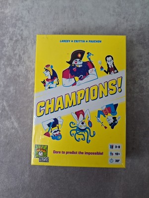 CHAMPIONS! Board Game Repos Production NIB