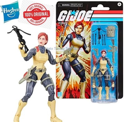GI JOE Hasbro Original Scarlett F9675 Actionfigur Collect Toy 