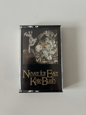 Kate Bush Never For Ever Cassette Tape 1980 Canadian Pressing
